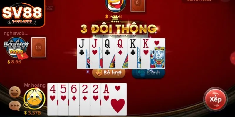 Chặt bài theo quy luật như thế nào?