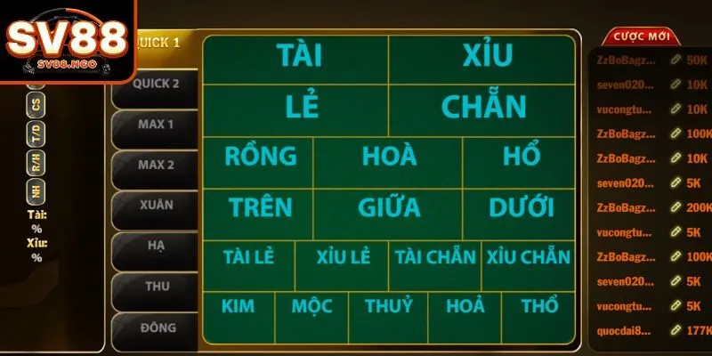 Cược Keno Siêu Tốc Lớn – Nhỏ