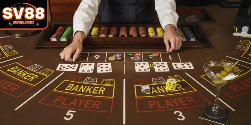Quy tắc rút bài Baccarat cho Nhà cái